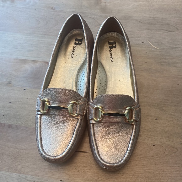 Browns Gold leather loafers - Picture 3 of 4